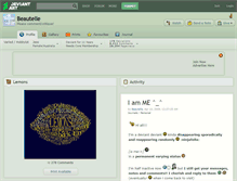 Tablet Screenshot of beautelle.deviantart.com