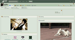 Desktop Screenshot of keriku.deviantart.com