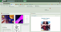 Desktop Screenshot of darkangelneo.deviantart.com