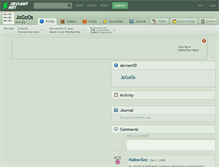 Tablet Screenshot of jogoos.deviantart.com