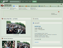 Tablet Screenshot of jeckel-eye.deviantart.com