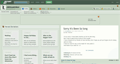 Desktop Screenshot of johnleerskov.deviantart.com