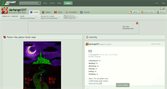 Desktop Screenshot of darkangel297.deviantart.com