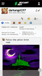 Mobile Screenshot of darkangel297.deviantart.com
