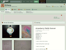 Tablet Screenshot of eirigorey.deviantart.com