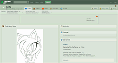 Desktop Screenshot of cefia.deviantart.com