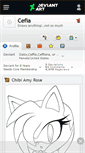 Mobile Screenshot of cefia.deviantart.com