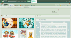 Desktop Screenshot of mouichi.deviantart.com