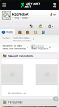Mobile Screenshot of kccricket.deviantart.com