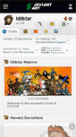 Mobile Screenshot of iddstar.deviantart.com