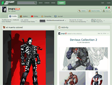Tablet Screenshot of jmqrz.deviantart.com