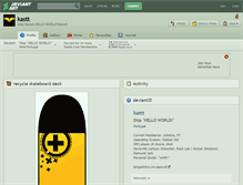 Tablet Screenshot of kastt.deviantart.com