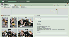 Desktop Screenshot of chickle6.deviantart.com