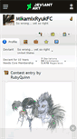 Mobile Screenshot of mikamixryukfc.deviantart.com