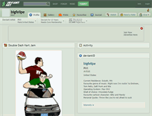 Tablet Screenshot of bigfelipe.deviantart.com