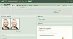 Desktop Screenshot of juri-design.deviantart.com