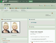 Tablet Screenshot of juri-design.deviantart.com
