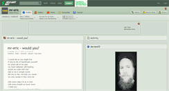 Desktop Screenshot of mr-eric.deviantart.com