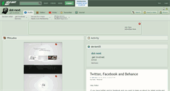 Desktop Screenshot of dot-next.deviantart.com