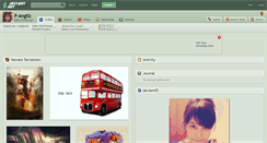 Desktop Screenshot of p-angiiz.deviantart.com