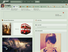 Tablet Screenshot of p-angiiz.deviantart.com