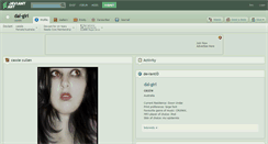 Desktop Screenshot of dal-girl.deviantart.com