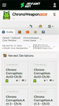 Mobile Screenshot of chronoweapon.deviantart.com