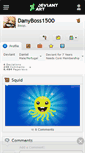 Mobile Screenshot of danyboss1500.deviantart.com