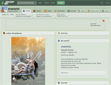 Tablet Screenshot of enamonio.deviantart.com