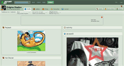 Desktop Screenshot of enigma-shadow.deviantart.com