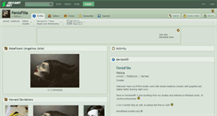 Desktop Screenshot of fenixfilia.deviantart.com