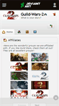 Mobile Screenshot of guild-wars-2.deviantart.com