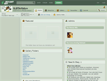 Tablet Screenshot of glbtartists.deviantart.com