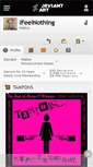 Mobile Screenshot of ifeelnothing.deviantart.com