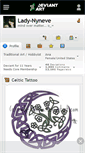 Mobile Screenshot of lady-nyneve.deviantart.com