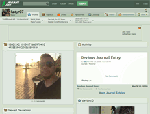 Tablet Screenshot of kadyr07.deviantart.com