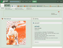 Tablet Screenshot of geji-geji.deviantart.com