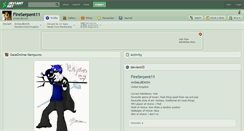 Desktop Screenshot of fireserpent11.deviantart.com