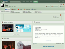 Tablet Screenshot of ohps.deviantart.com