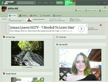 Tablet Screenshot of akito-aki.deviantart.com