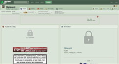 Desktop Screenshot of nigrecent.deviantart.com