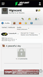Mobile Screenshot of nigrecent.deviantart.com