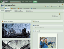 Tablet Screenshot of hoangnamphoto.deviantart.com