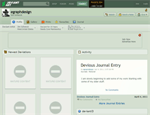 Tablet Screenshot of egraphdesign.deviantart.com