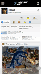 Mobile Screenshot of elikal.deviantart.com