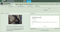 Desktop Screenshot of animefreakkai.deviantart.com