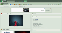 Desktop Screenshot of 5ir3ntropy.deviantart.com