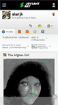 Mobile Screenshot of alanjk.deviantart.com