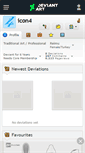 Mobile Screenshot of icon4.deviantart.com