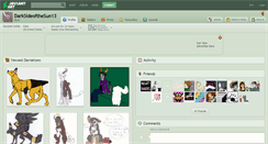 Desktop Screenshot of darksideofthesun13.deviantart.com